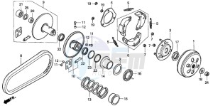 SH150 125 drawing DRIVEN FACE