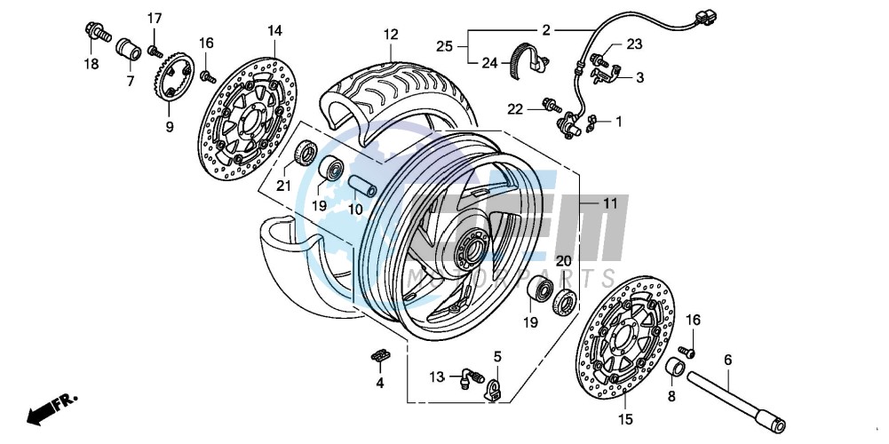 FRONT WHEEL