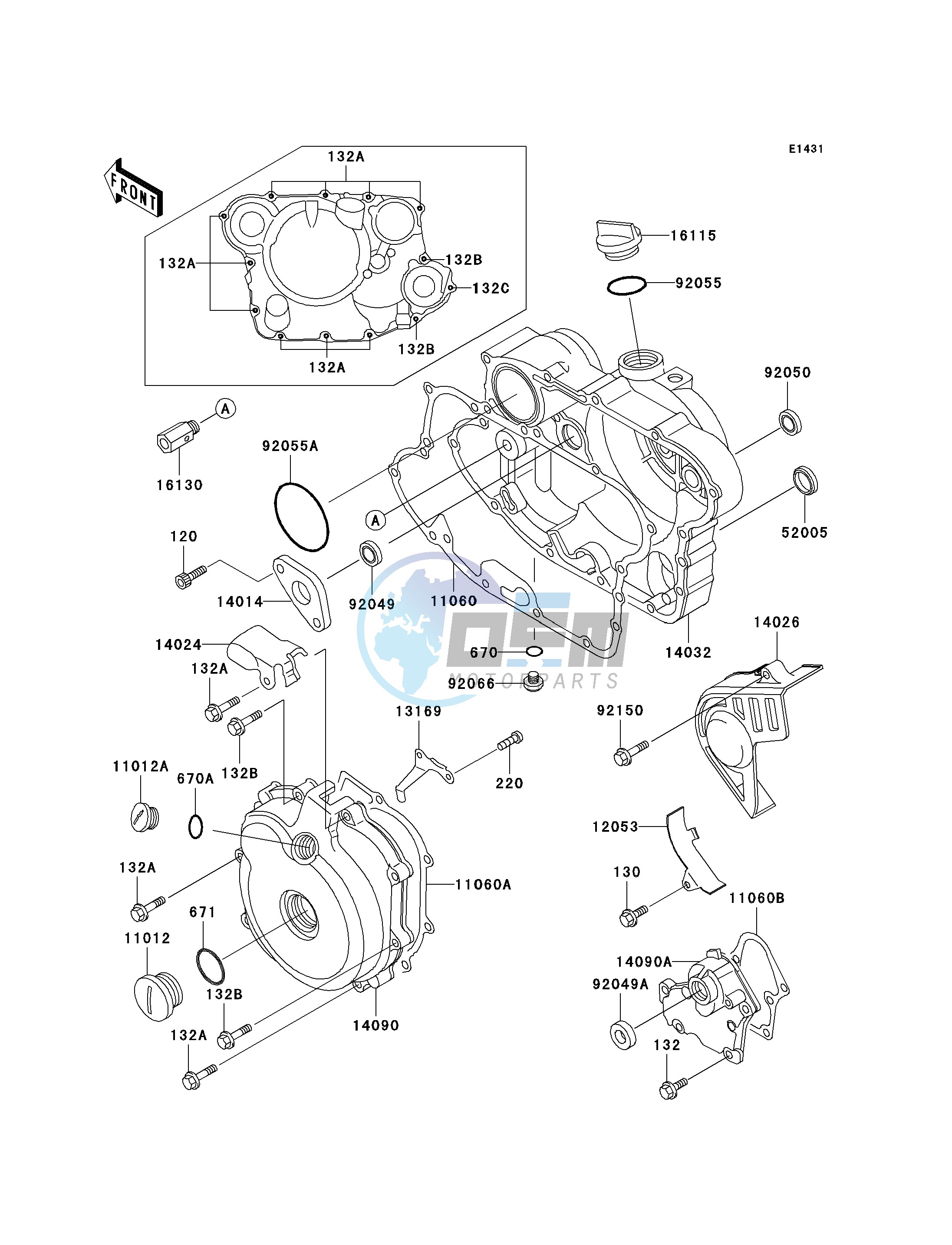 ENGINE COVER-- S- -