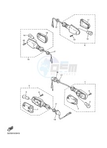 XJR1300 (5WMW) drawing FLASHER LIGHT