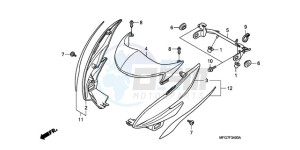 CB600F39 UK - (E / MKH ST) drawing COWL