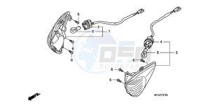 CBF1000A UK - (E / MKH) drawing WINKER