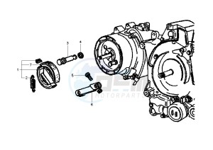 Fly 125 drawing Brake shoe Rear