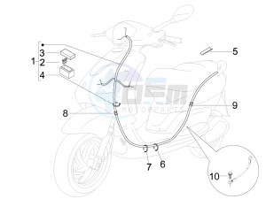 Fly 50 4t (25-30 kmh) drawing Main cable harness