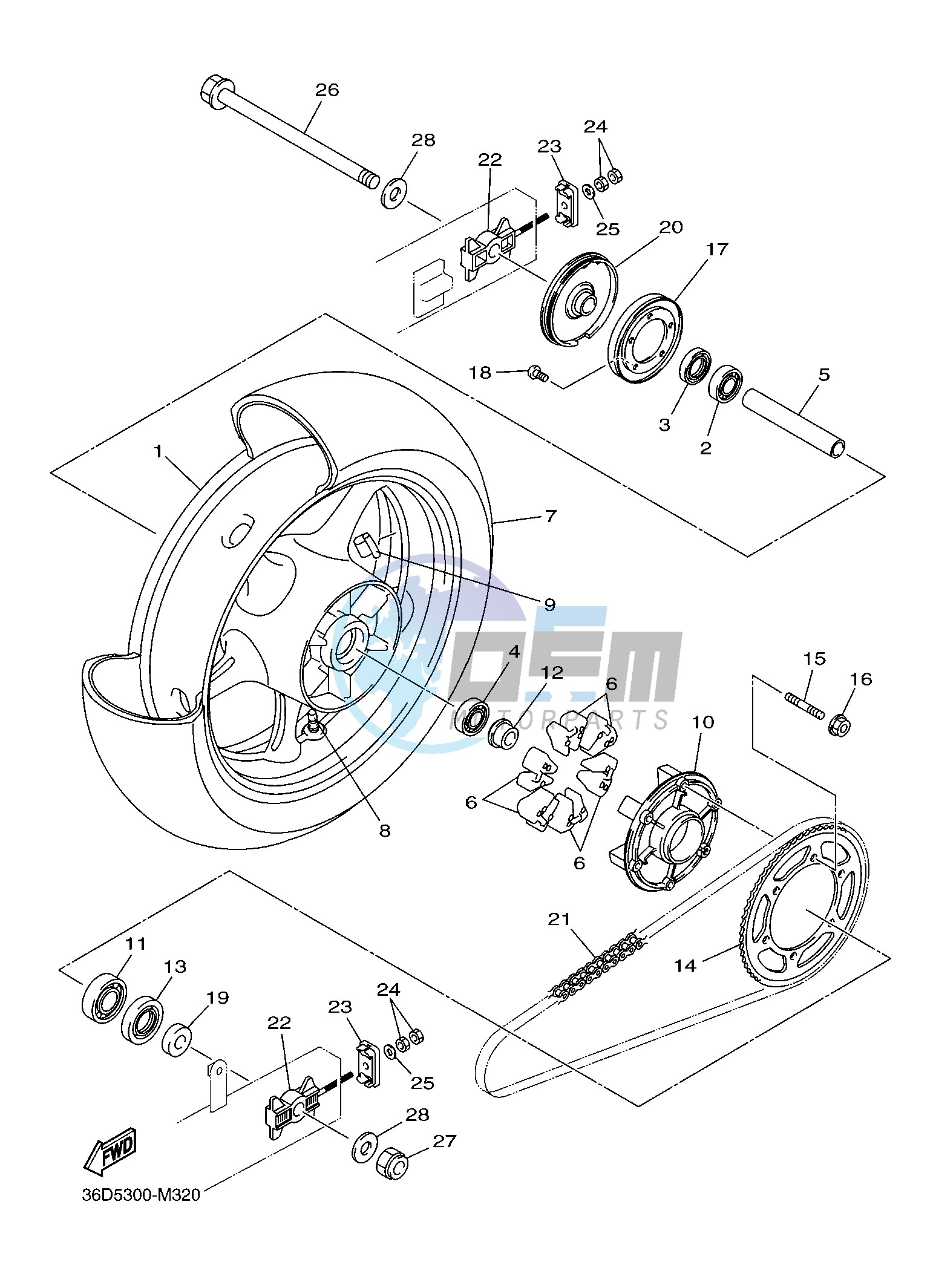 REAR WHEEL