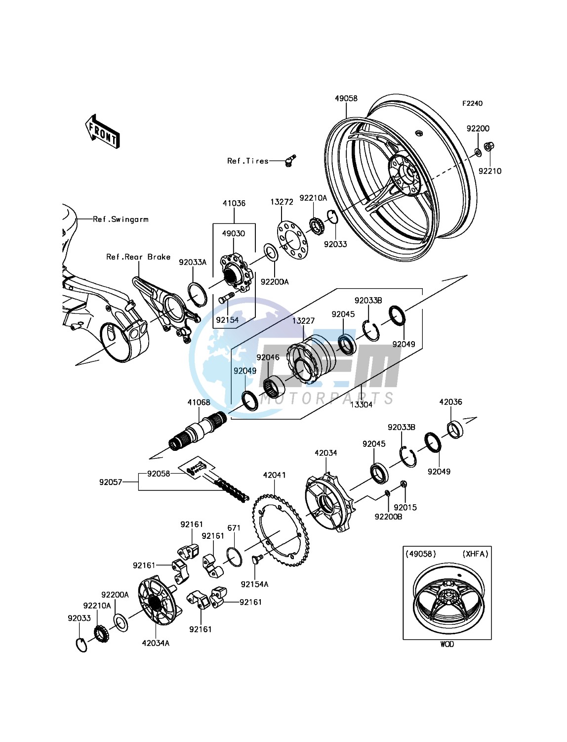 Rear Hub