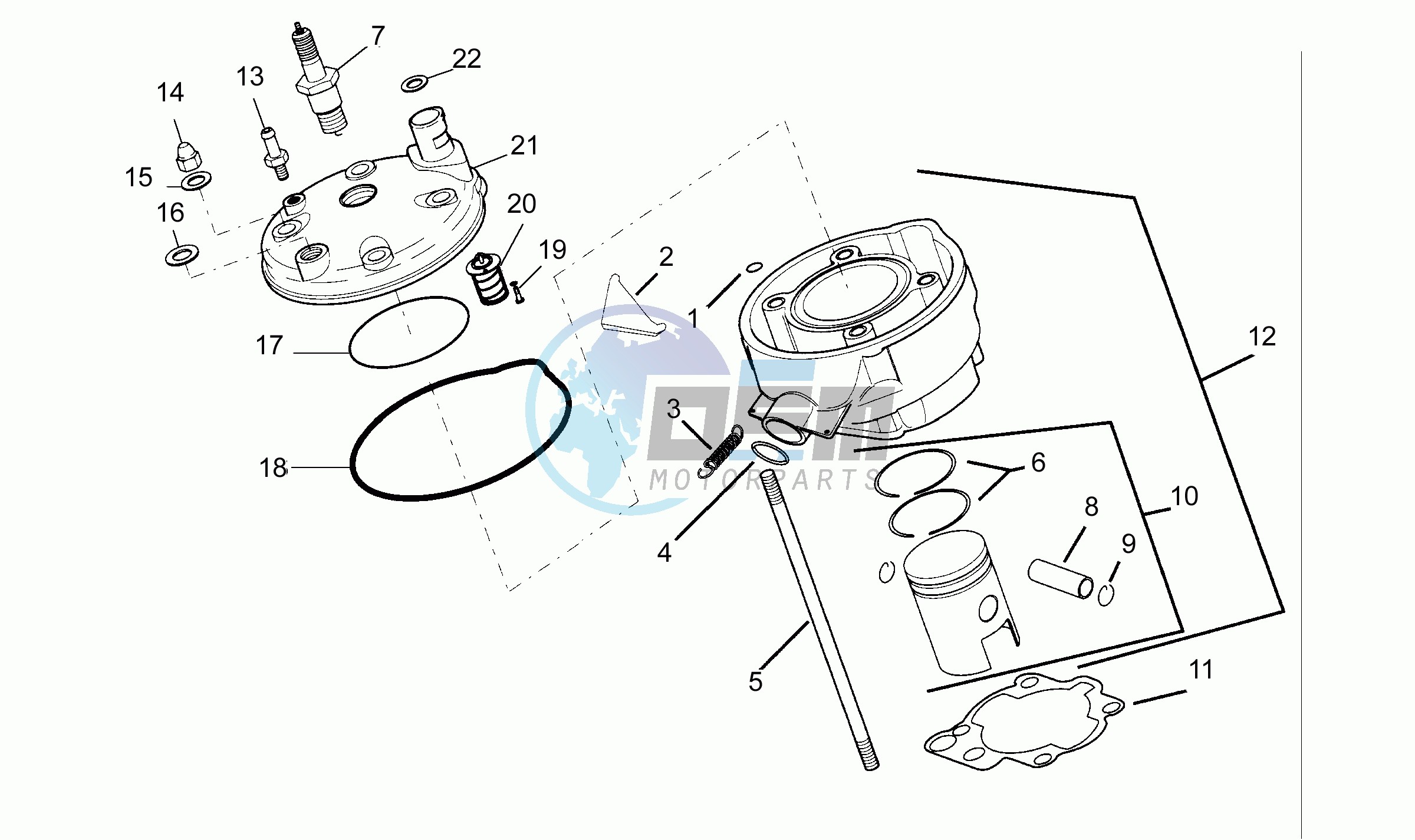 Cylinder - Cylinder head