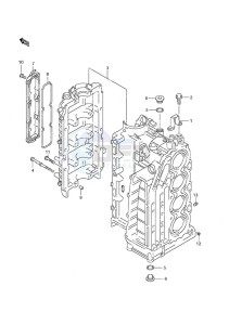 DF 140 drawing Cylinder Block