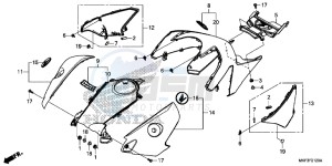 CBR1000RAH 2ED - (2ED) drawing SHELTER