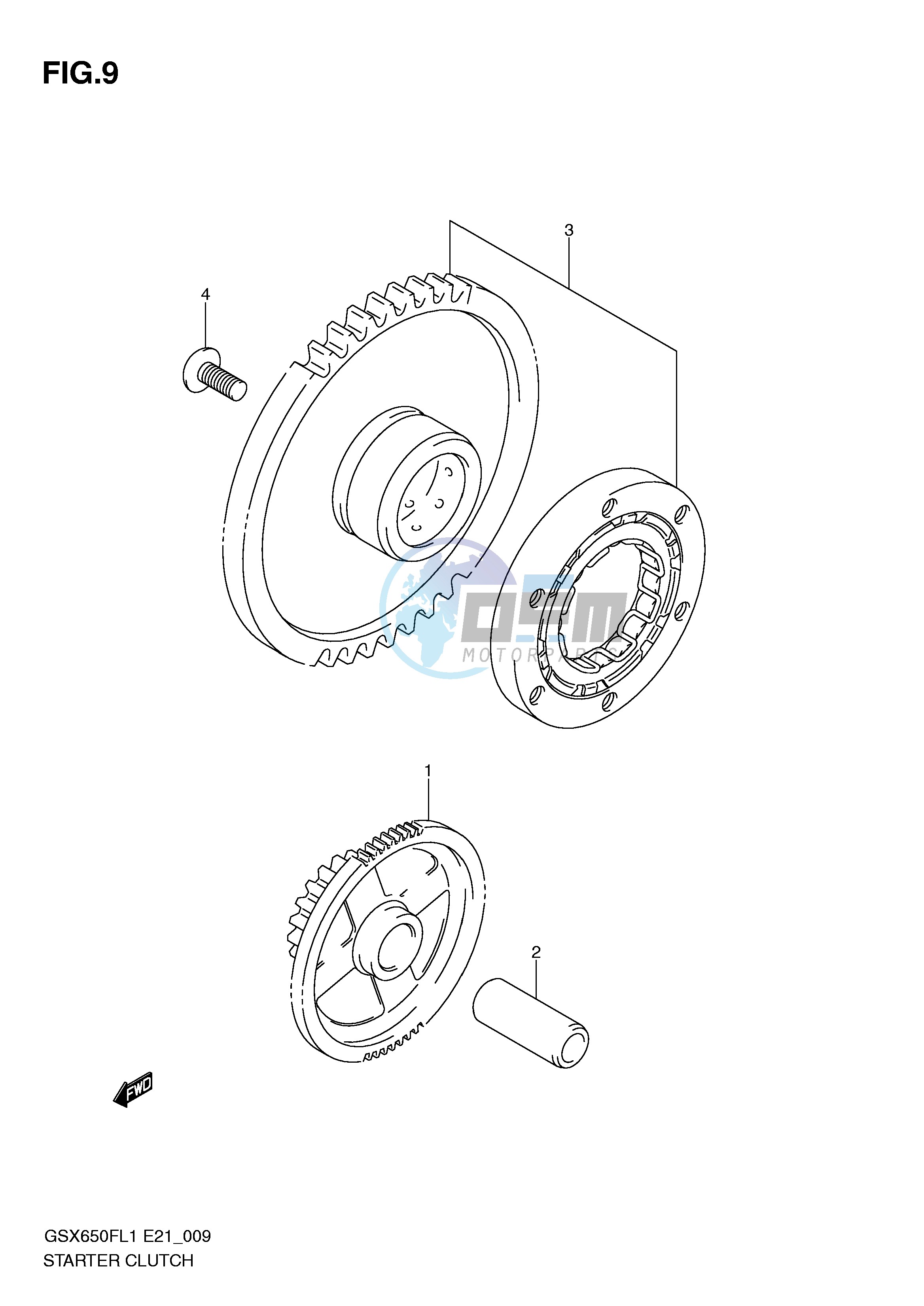 STARTER CLUTCH