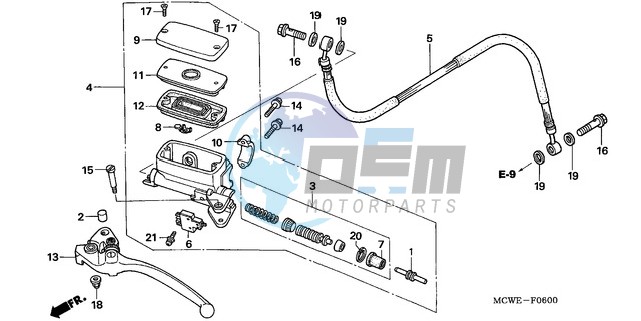 CLUTCH MASTER CYLINDER