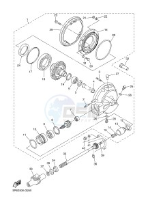 FJR1300A FJR1300A ABS (1CYJ) drawing DRIVE SHAFT