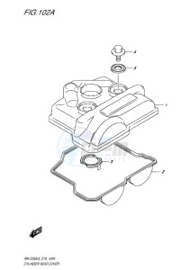 RM-Z250 EU drawing CYLINDER HEAD COVER