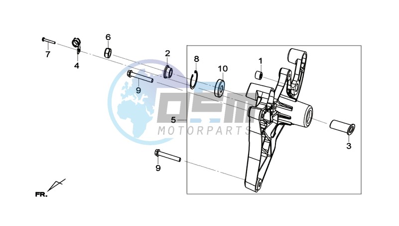 REAR FORK - REAR SUSPENSION