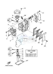 8C drawing CYLINDER--CRANKCASE