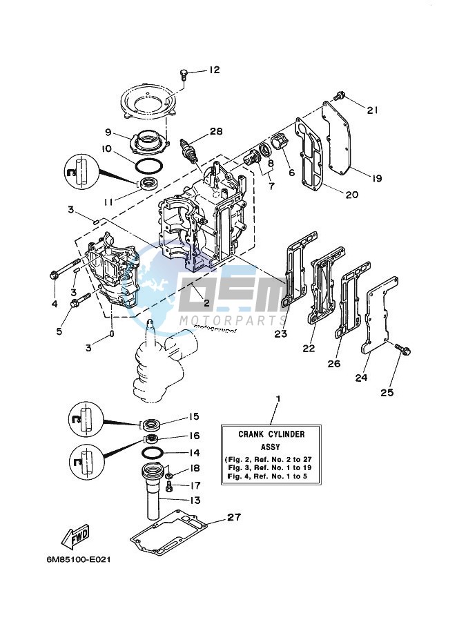 CYLINDER--CRANKCASE