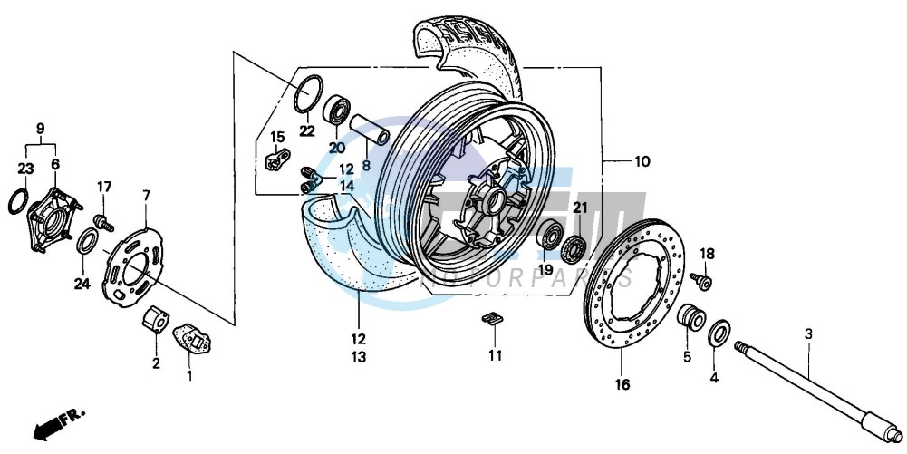 REAR WHEEL