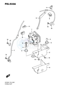 UH125 ABS BURGMAN EU drawing HYDRAULIC UNIT