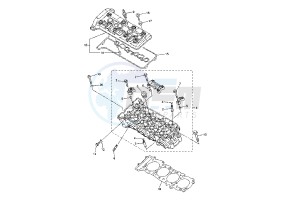 FJR A ABS 1300 drawing CYLINDER HEAD