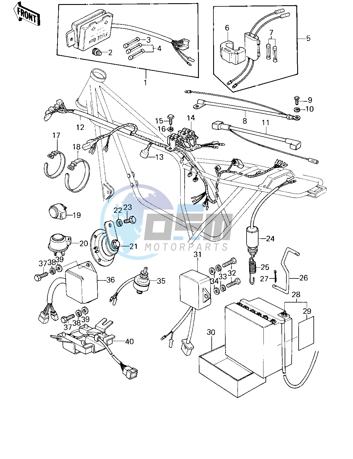 CHASSIS ELECTRICAL EQUIPMENT -- 78 D1- -