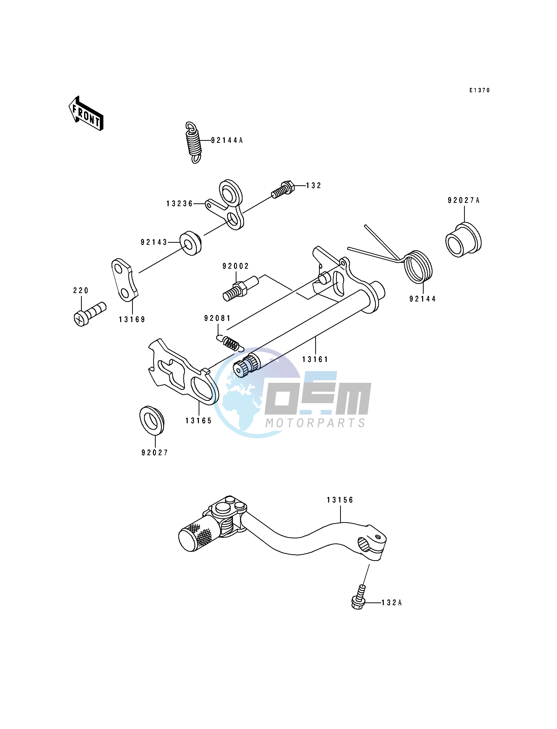 GEAR CHANGE MECHANISM