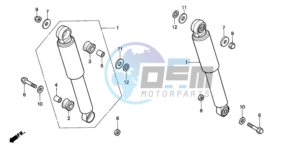 REAR CUSHION (C50P/C50T)