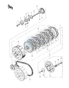 KH 400 A (A3-A5) drawing CLUTCH