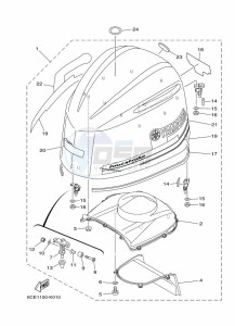 F300BETU drawing FAIRING-UPPER