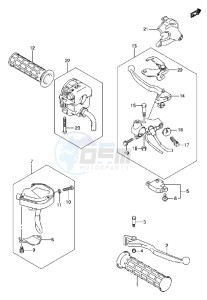 LT-A750XZ drawing HANDLE LEVER