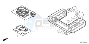 GL1800A France - (F / CMF) drawing GASKET KIT A