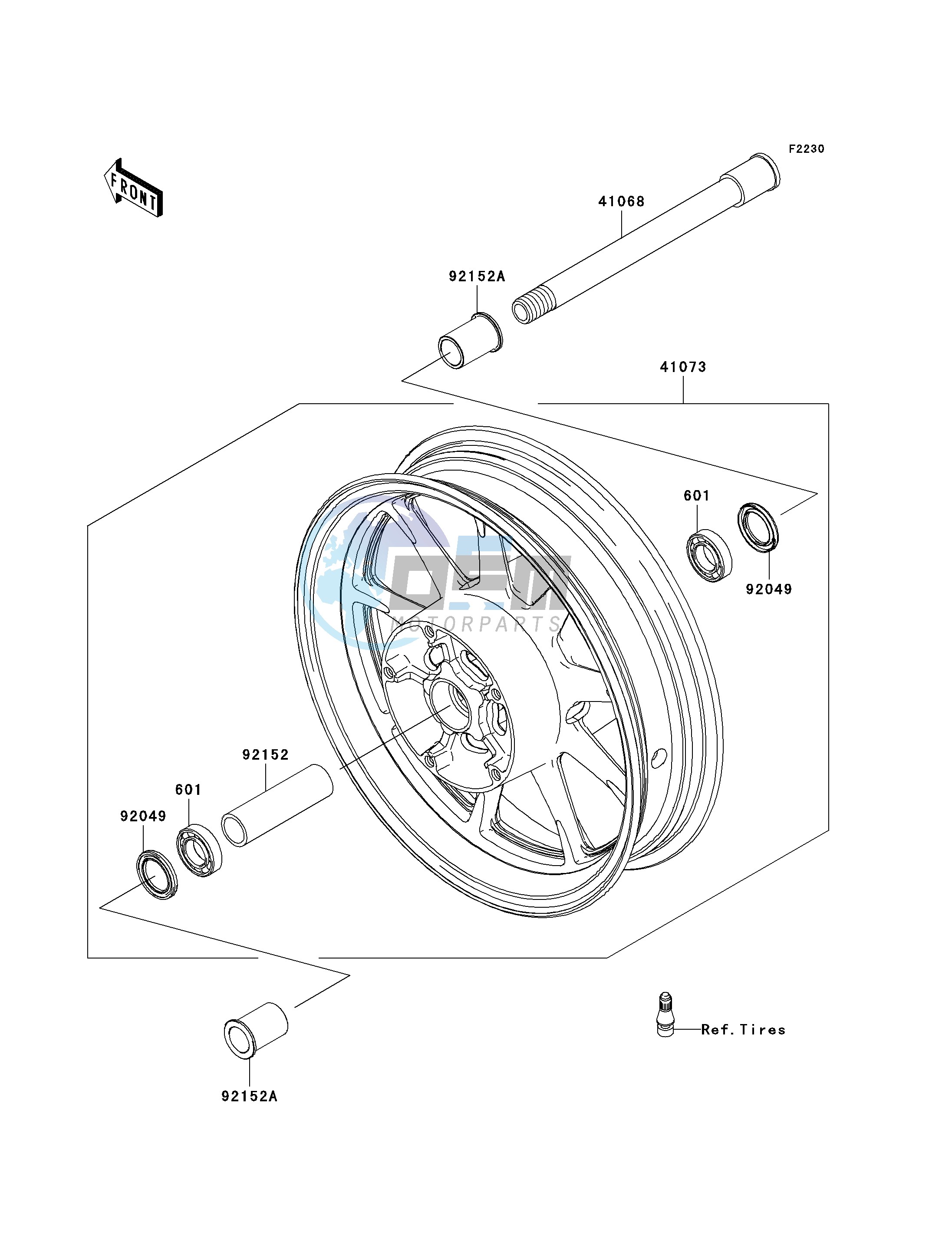 FRONT WHEEL