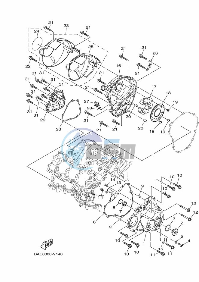 CRANKCASE COVER 1