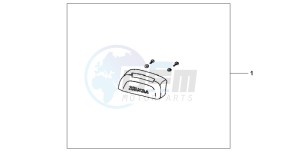 CBF600S drawing TOPBOX PAD