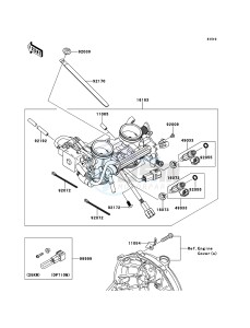 ER-6f ABS EX650B6F GB XX (EU ME A(FRICA) drawing Throttle