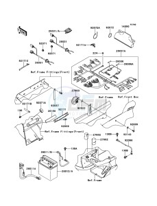 MULE_610_4X4 KAF400ADF EU drawing Chassis Electrical Equipment