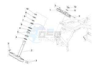 California 1400 Custom ABS 1380 WEG drawing Sterzo