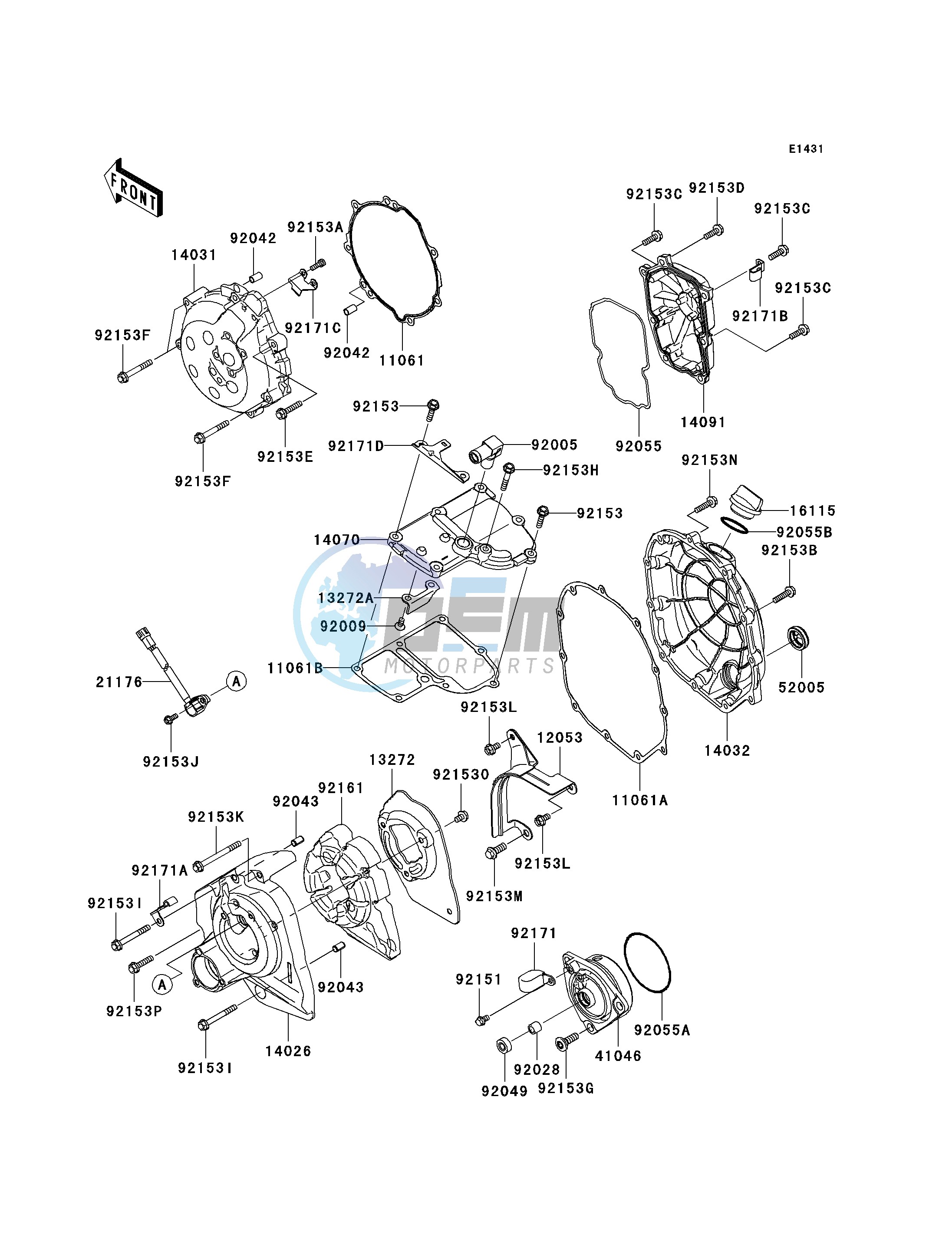 ENGINE COVER-- S- -