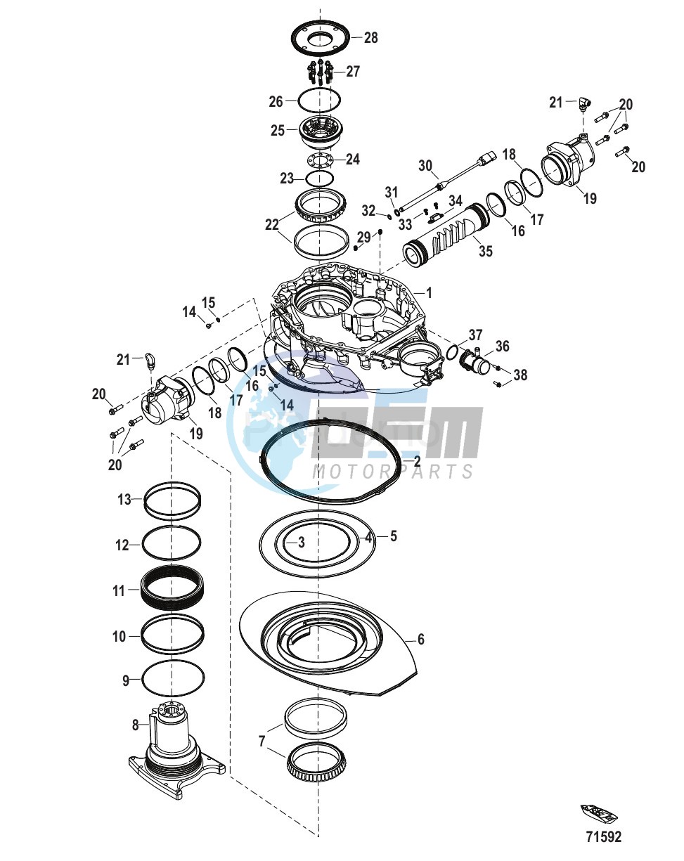 Power Steering Actuator Assembly