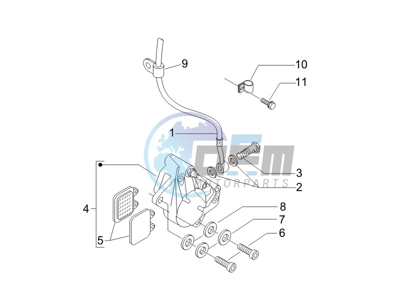 Brakes hose  - Calipers