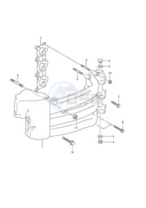 DF 40 drawing Inlet Manifold