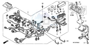 CBR1000RAA Europe Direct - (ED / ABS) drawing WIRE HARNESS (CBR1000RA)