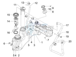 GTV 300 4T 4V ie (USA) USA drawing Fuel Tank