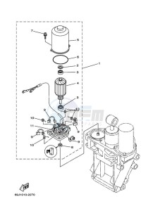 F200AETX drawing TILT-SYSTEM-2