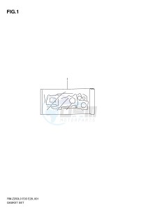 RM-Z250 (E3-E28) drawing GASKET SET