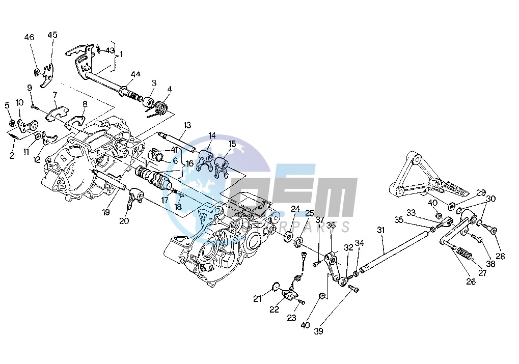 GEAR CHANGE MECHANISM