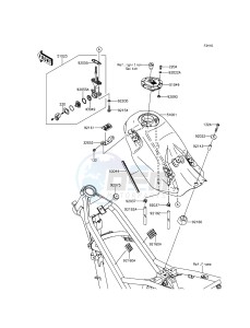 KLX150L KLX150EEF XX (EU ME A(FRICA) drawing Fuel Tank