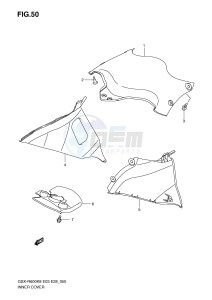 GSX-R600 (E3-E28) drawing INNER COVER