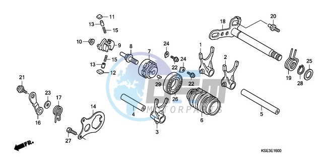 GEARSHIFT DRUM