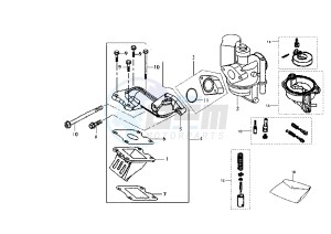 DD EU2 - 50 cc drawing CARBURETTOR