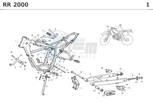 RR CASTROL 50 drawing CHASSIS